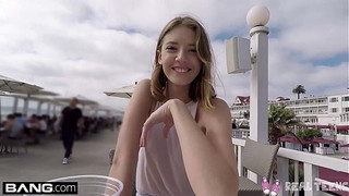 Real Teens - Teeny POINT OF VIEW Cunt Play in Public