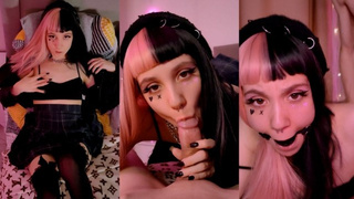 This skank acted bad and I gagged her mouth, slammed her and jizz on her stunning face