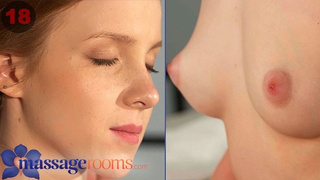 Cute but shy 18 yr Teeny strawberry blonde massaged and made to spunk by very horny cougar fiance - by Massage Rooms