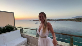 Cheating on Gf with Cute Blonde Milf