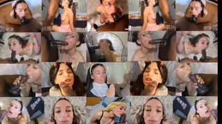 Spunk Plastered Faces Throat Fucking Cumshots Creampies & Loud Orgasms ‍ COMPILATIONS