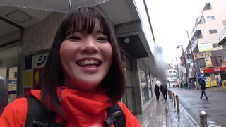 ナンパ in 幡ヶ谷！ボーイッシュで隠れ巨乳も体を震わせてイってしまう敏感体質！