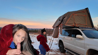 Gigantic Behind Stranger Lets Me Fuck Her At Campsite On Christmas