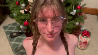 Tight Teeny Miss Summer Monarch Gave Me All Her Holes For Christmas!