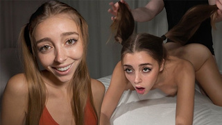 MANHANDLED BY HER ROOMMATE - Desperate Spanish Teeny Rammed Like Dong - TIKTOK LIFE - Mary Popiense