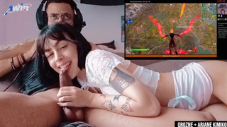QroZne Challenge EP 04 - BOQUETE NA LIVE DE FORTNITE ft. Ariane Kimiko