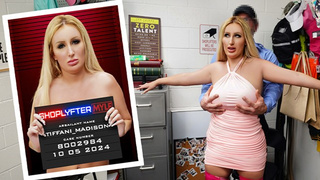 Blonde Huge Melons MILF Steals and Is Instantly Cavity Searched and Railed - Shoplyfter Mylf