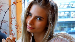 Her first porn!! A very pretty and fresh Ukrainian.