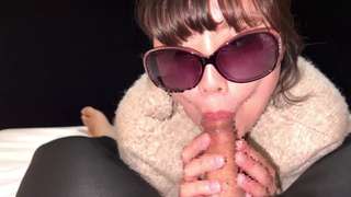 Chinese junior gf‘s rich bolwjob and spunk in mouth