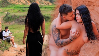 Horny desert goddess stalks a lost fiance until she rides him - ALEJANDRA PALACIOS