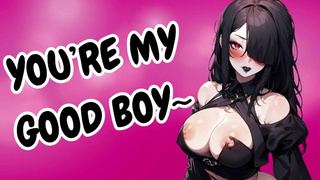 F4M Your Sweet Busty Goth Roommate NEEDS You | ASMR Audio Roleplay