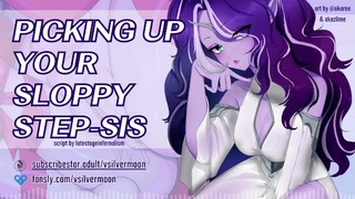 Picking Up Your Dirty Step-Sis After Hours [ASMR] [Step-Family] [Audio Porn]