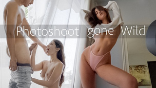 Charming Fitness model get Drilled during a Real Photoshoot