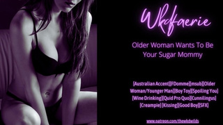 Mature Woman Wants To Be Your Sugar Mommy