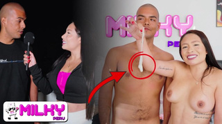 It's the biggest behind I've ever seen and tasted! Thaina Fields rides a horny fan after interviewing