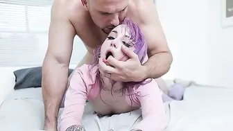 Tiny Pierced Youngster Poked by Monstrous Wang