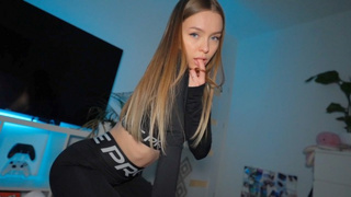 Drilled his Nike Pro gf deep in the mouth