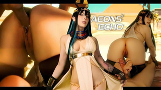 Aeons Echo. Iset. June Contest Movie 2025. Footjob, Cum-shot - MollyRedWolf