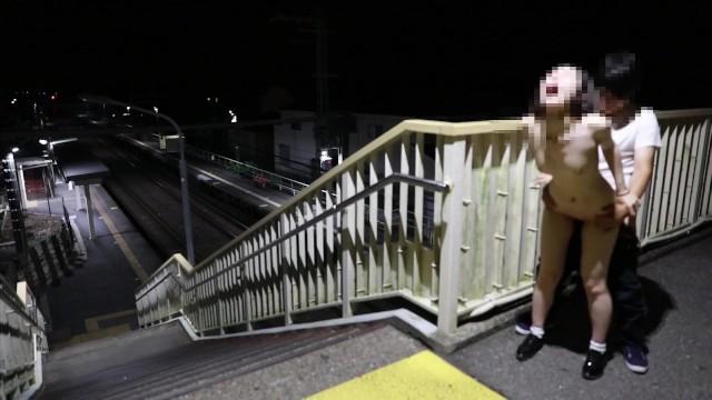 無修正　深夜の野外露出 