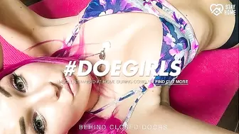 DoeGirls - Lovita Fate Charming Czech Teeny Babe Solo Masturbate makes her Sperm after Workout