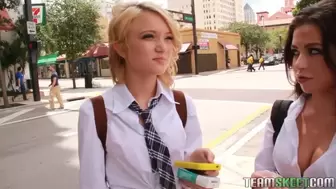 Dakota Skye is a seriously Attractive Schoolgirl