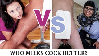 MIA KHALIFA - Showdown With Brandi Belle Part two! Wang Milking Edition