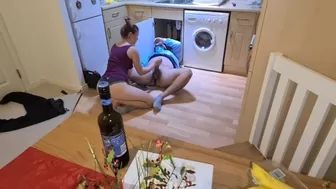 The luckiest amatuer plumber filmed with a cam.