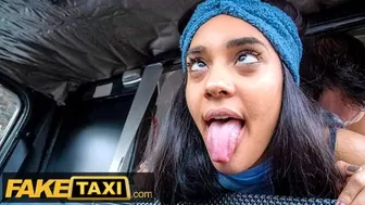 Fake Taxi Capri Lmonde Lowers her Alluring Butt onto a Monstrous Fat Rod