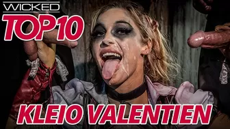 Wicked - Top 10 Kleio Valenting Videos - Blonde Inked Babe Fucks And Mounts Humongous Penises