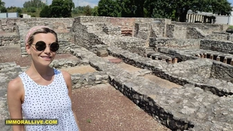 STUNNING & THIN STEP MOTHER LEARNS ALL ABOUT THE ROMANS WAY OF HER LIFE FROM HER HUGE ROD SON!