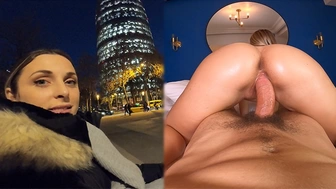 Alluring Gigantic Bum Spanish Invited Me To Her Hotel Room After Losing My AIRBNB