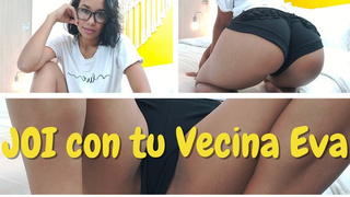 JOI de tu Vecina Eva la Terapeuta Sexual (español latino amatuer)