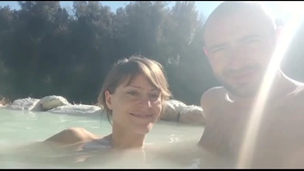How to spend a day in thermal waters in Tuscany with @almasol and voyeurs ( Bagni di Petriolo) Siena