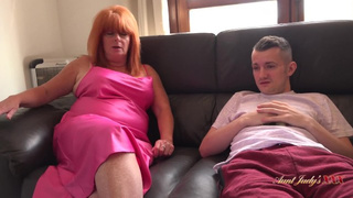 Aunt Judy's XXX - Busty Older Red-Head Melanie Seduces Her Friend's Step-Son
