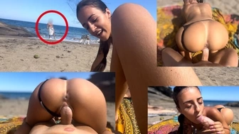 I get plowed on the beach with a hidden from Hotmy.top