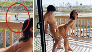 Fucking real Muslim twat in public outdoors. Real Arab titties