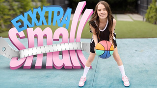 Charming Babe With Natural Hairy Vagina Gets Her Vagina Filled Up By Her Basketball Coach - Exxxtra Small