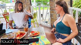 My Ex-Wife Flashes her Snatch to Stranger, Takes him Home to Sperm on his Prick - Riley Jacobs