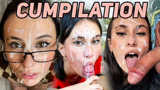 BEST BLOWJOBS Compilations with Facials and Spunk in Mouth