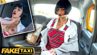 Fake Taxi Super Fine French Student Seduces Taxi Driver for a Free Ride