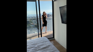 I fuck an executive with large boobs on her business trip in CDMX