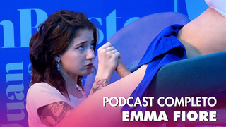 Skinny influencer ???? you won't believe what emma fiore does on Juan Bustos Podcast