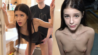 MAKE ME STUNNING - Tiny TIKTOK Babe Rough Screwed Before The Party - Sophie Weber