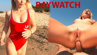 Baywatch sexy blonde sexed me to save POINT OF VIEW bj vagina fuck anal spunk JessiJek