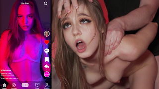 GOD BLESS TIKTOK - Skinny Babe Was Looking For A Dance Partner - Silvia Wise
