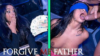 Ukrainian babe squirting during hard core rough fuck and bj in van