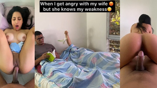 When I get angry with my ex-wife ???? but she knows my weakness????